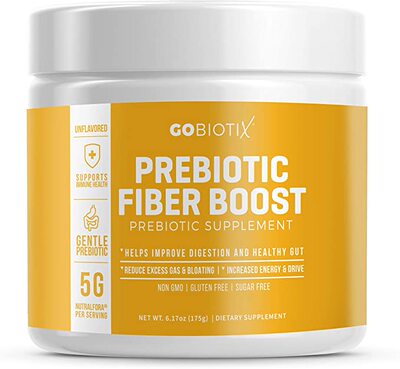 GoBiotix Prebiotic Fiber Boost Powder | Support a Healthy Gu