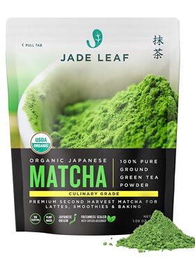 Jade Leaf Matcha Green Tea Powder - USDA Organic, Authentic