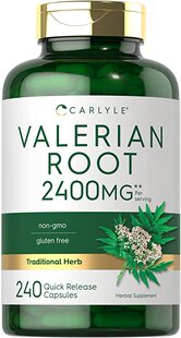 美国代购Valerian Root Capsules | 240 Pills | High Potency |