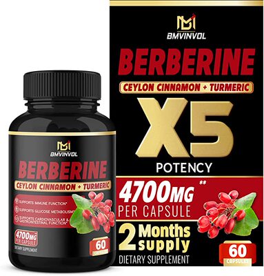 Berberine Supplement 4700mg Highest Potency with