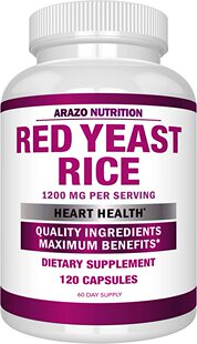 美国代购Arazo Nutrition Red Yeast Rice Extract 1200mg – Cit