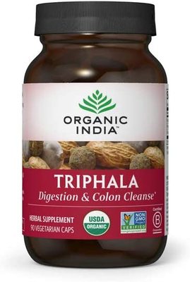 美国代购Organic India Triphala Herbal Supplement - Digestion