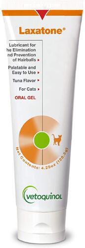 Vetoquinol Laxatone: Oral Hairball Lubricant Gel for Cats, 4