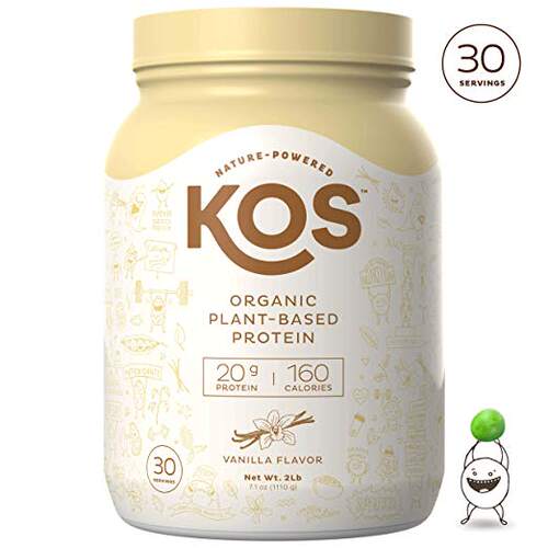 KOS Organic Plant Based Protein Powder – Raw Organic Vegan