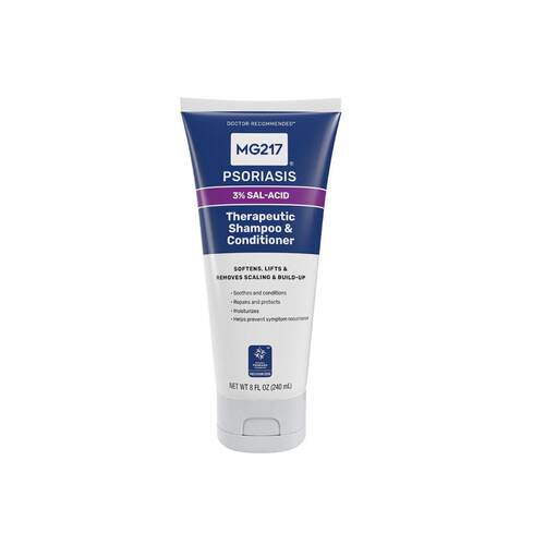 美国代购MG217 Psoriasis Shampoo and Conditioner with Salicyl