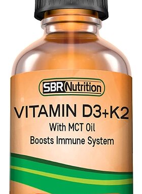 美国代购MAX Absorption, Vitamin D3 + K2 (MK-7) Liquid Drops