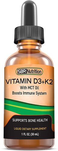 美国代购MAX Absorption, Vitamin D3 + K2 (MK-7) Liquid Drops