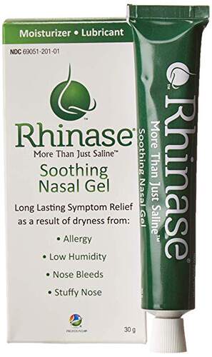Rhinase Allergy Relief Lubricating Nasal Gel – Steroid Free
