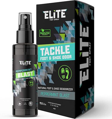 美国代购Elite Sportz Shoe Deodorizer - 4 oz Foot Spray and S