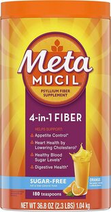 美国代购Metamucil Fiber Supplement, 180 Servings, 4-in-1 Psy