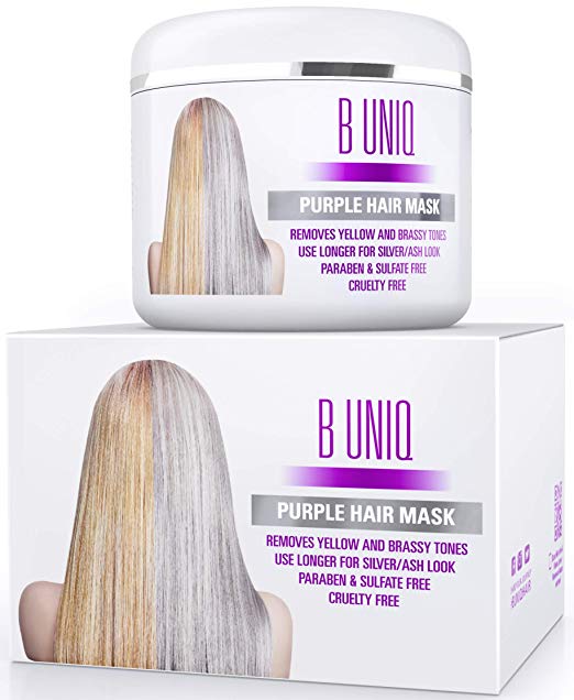 Purple Hair Mask For Blonde, Platinum & Silver Hair - Banish