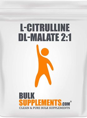 L-Citrulline DL-Malate 2:1 Powder by BulkSupplements | Speed