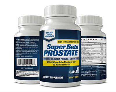 New Vitality Super Beta Prostate Supplement Supports Bladder