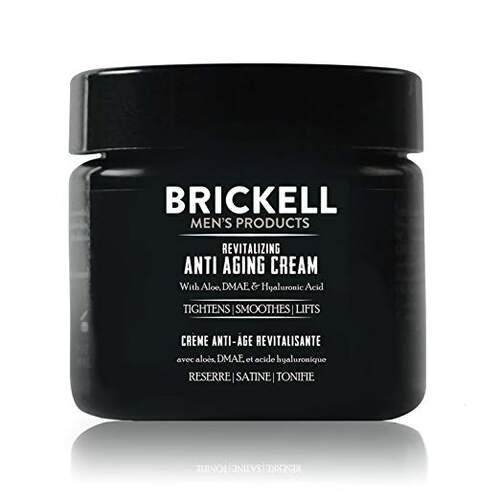Brickell Men’s Revitalizing Anti-Aging Cream For Men, Natur