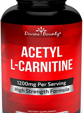Acetyl L-Carnitine Capsules 1200mg Per Serving - L Carnitine
