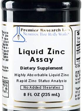 PREMIER RESEARCH LABS Liquid Zinc Assay, 8 Oz