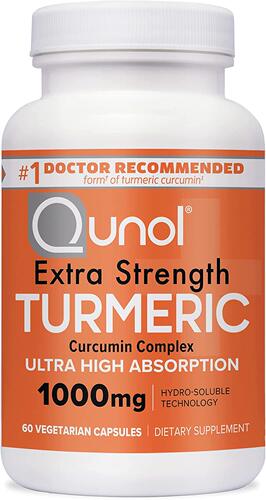美国代购Turmeric Curcumin Capsules, Qunol 1000mg Extra Stren