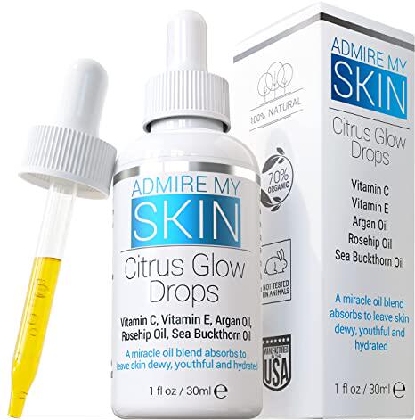 美国代购Admire My Skin Vitamin C Oil for Face Gua Sha Massag