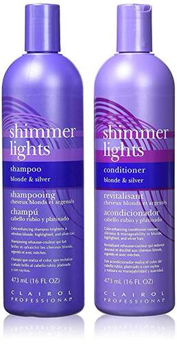 Clairol Shimmer Lights 16 oz. Shampoo + 16 oz. Conditioner (