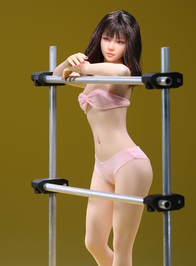 1比6兵人素体少女小胸包胶玩偶钢塑骨架可动关节模型广东厂家