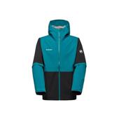 代购 滑雪夹克防风保暖防水透气拼色设计带帽拉链开合 Mammut男士