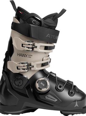 代购ATOMIC男士滑雪靴高稳定性精准控制可调节鞋舌记忆贴合黑色