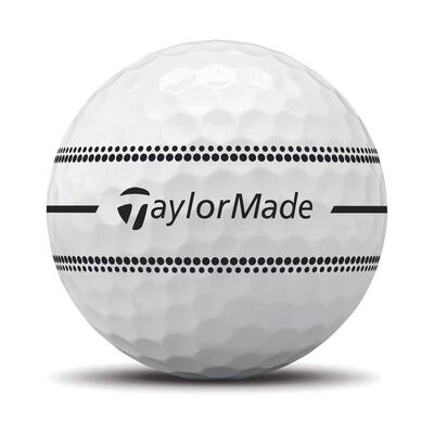海外代购Taylormade高尔夫球高旋精准定位五层结构聚氨酯外壳