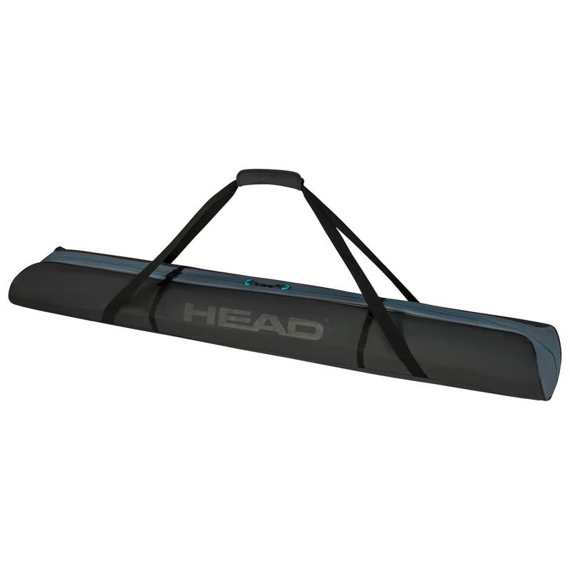 HEAD海德男女网球拍包收纳携带保护便携塑料黑色肩带拉链