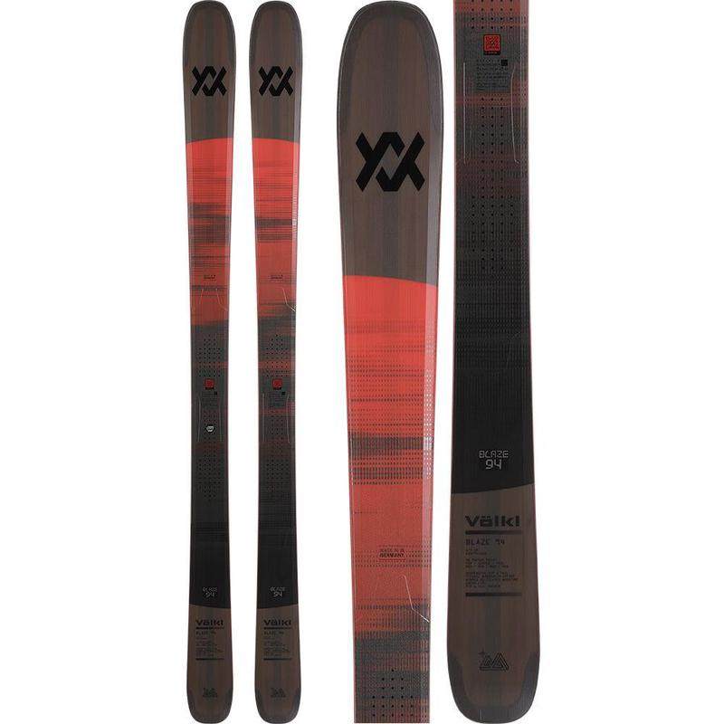 代购Volkl女士滑雪板全地形性能均衡操控稳定表现全能适应性Blaz