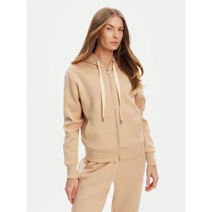 代购GUESS女士卫衣保暖舒适连帽拉链日常休闲外套爆款简约