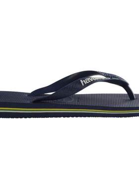 海外代购Havaianas/哈瓦那女士运动沙滩鞋舒适防滑平底条纹侧边