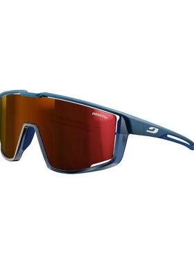 代购JULBO男士太阳镜偏光变色防雾抗冲击蓝色框红色镜片