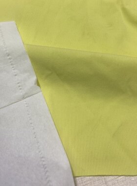 零布39包邮 upf100。黄绿色 60cm 加1米 偶有灰尘 宽度120cm
