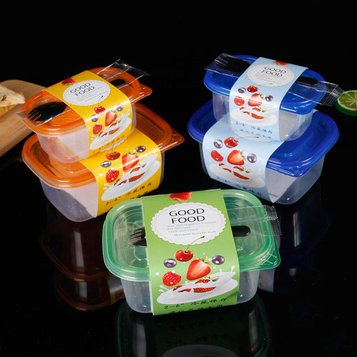 一次性水果酸奶透明塑料蛋糕盒