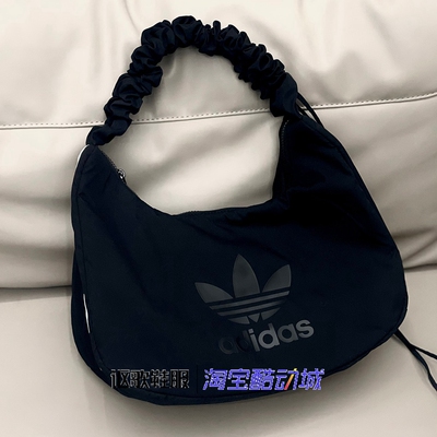 阿迪达斯三叶草女子单肩斜挎包