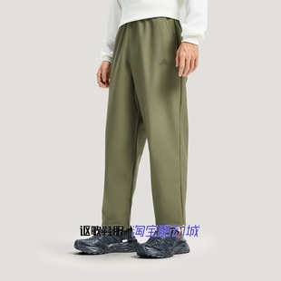 阿迪达斯男子新款户外防水抓绒松紧腰保暖运动休闲软壳长裤KR2530