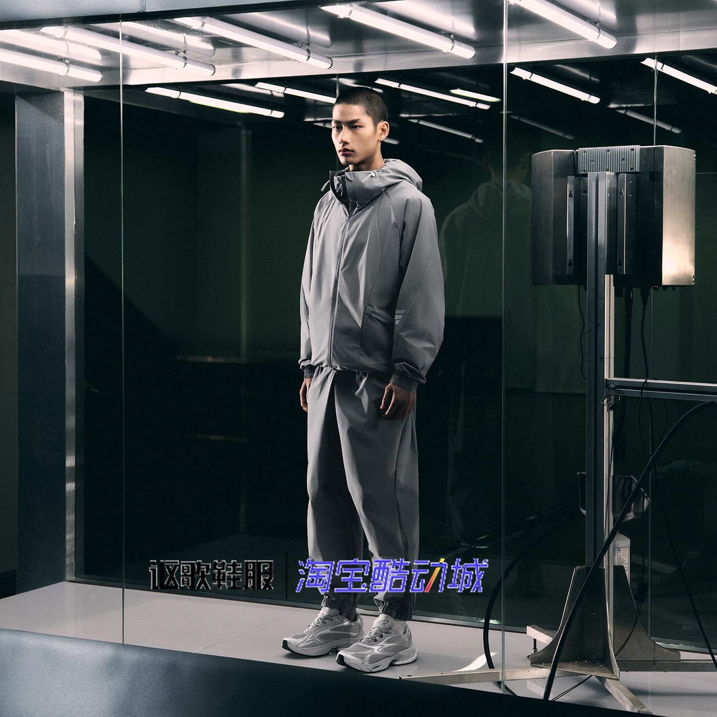 阿迪达斯男子秋季宽松户外长裤