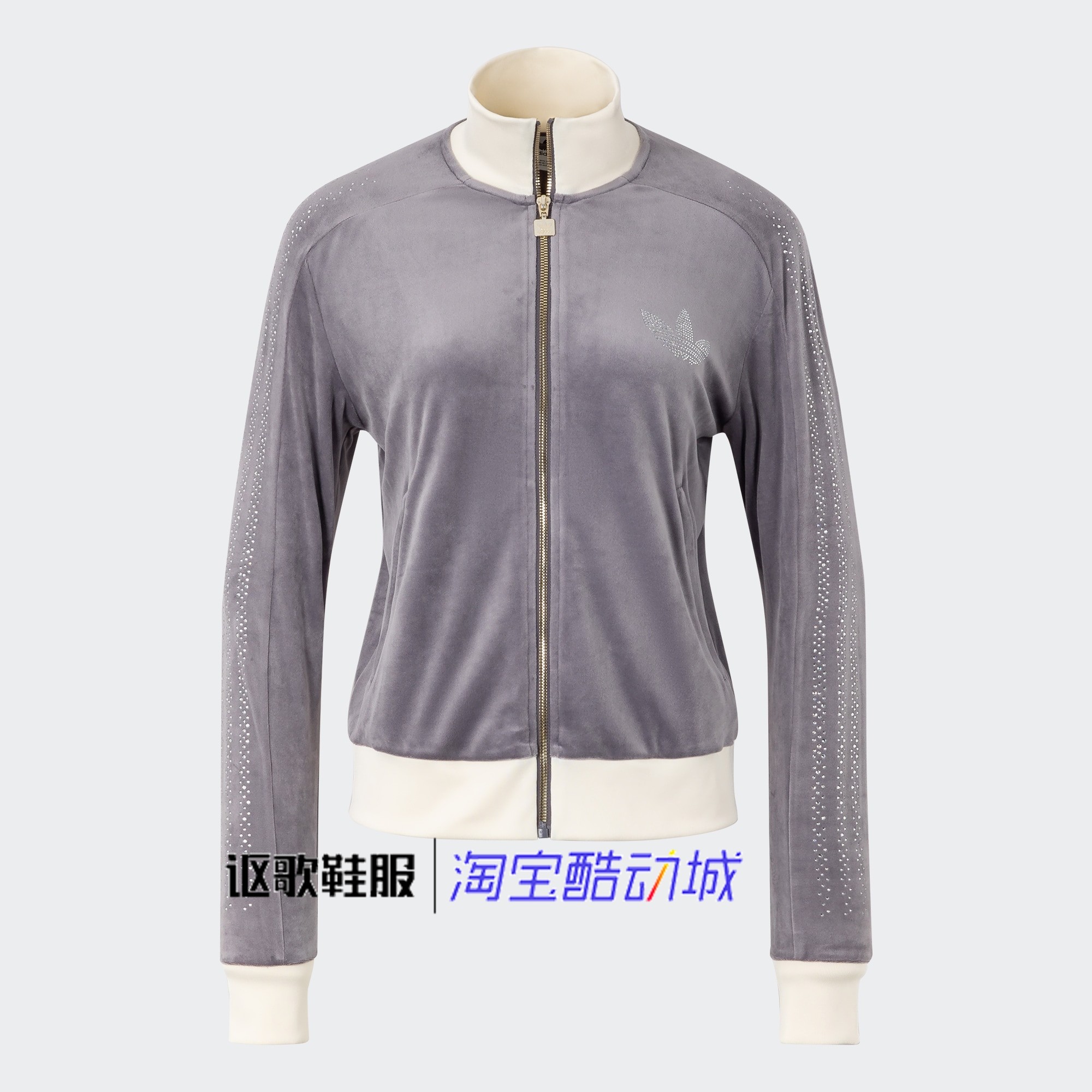 阿迪达斯三叶草女子秋季新款宽松百搭立领运动休闲夹克外套JY0214,运动服/休闲服装,运动茄克/外套,淘宝优惠券,粉丝福利购,淘宝优惠卷