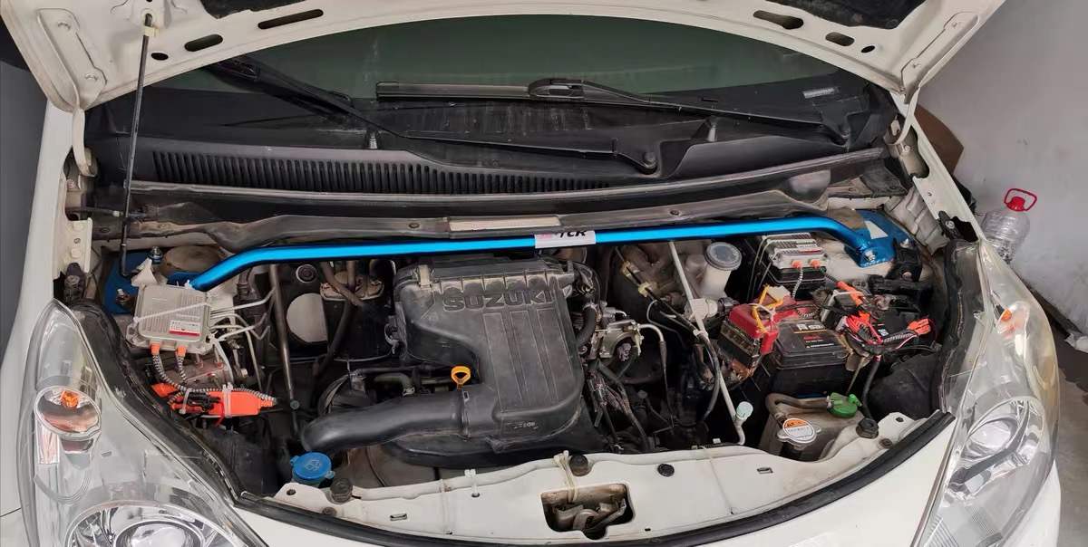 铃木09-19新奥拓前顶吧平衡杆奥拓顶吧底架底盘改装强化件防侧倾