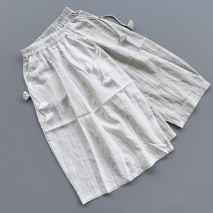 130-170 幻听 女童休闲裤夏季中大童宽松休闲凉快裤子