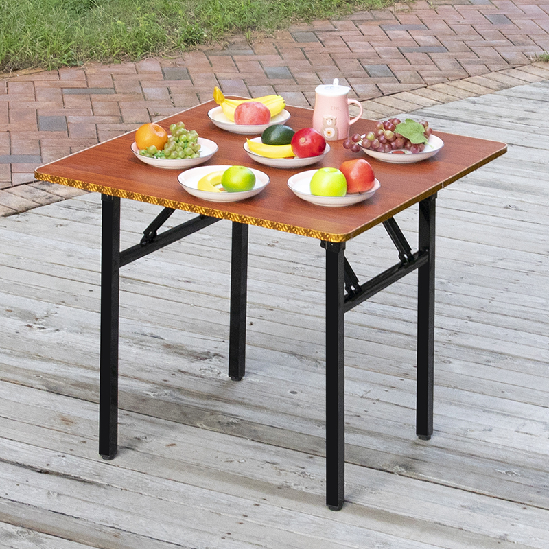 柔通小折叠桌正方形吃饭桌子户外