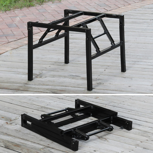 吃饭家用可折叠餐台脚桌子腿支架