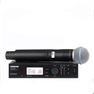 BETA58A一拖一专业数字无线话筒直播舞台现场演出 SHURE舒尔ULXD4