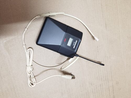 真分集SHURE舒尔QLXD4一拖一单腰包头戴线