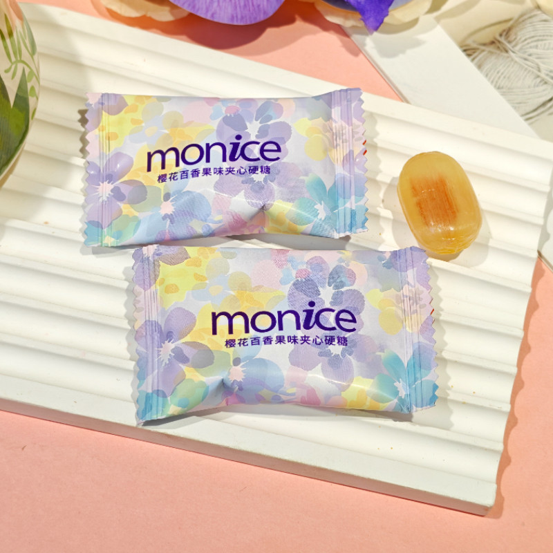 monice茉萘樱花百香果味夹心硬糖小清新结婚订婚喜糖伴手礼糖果,零食/坚果/特产,夹心糖果/流质糖果,淘宝优惠券,粉丝福利购,淘宝优惠卷