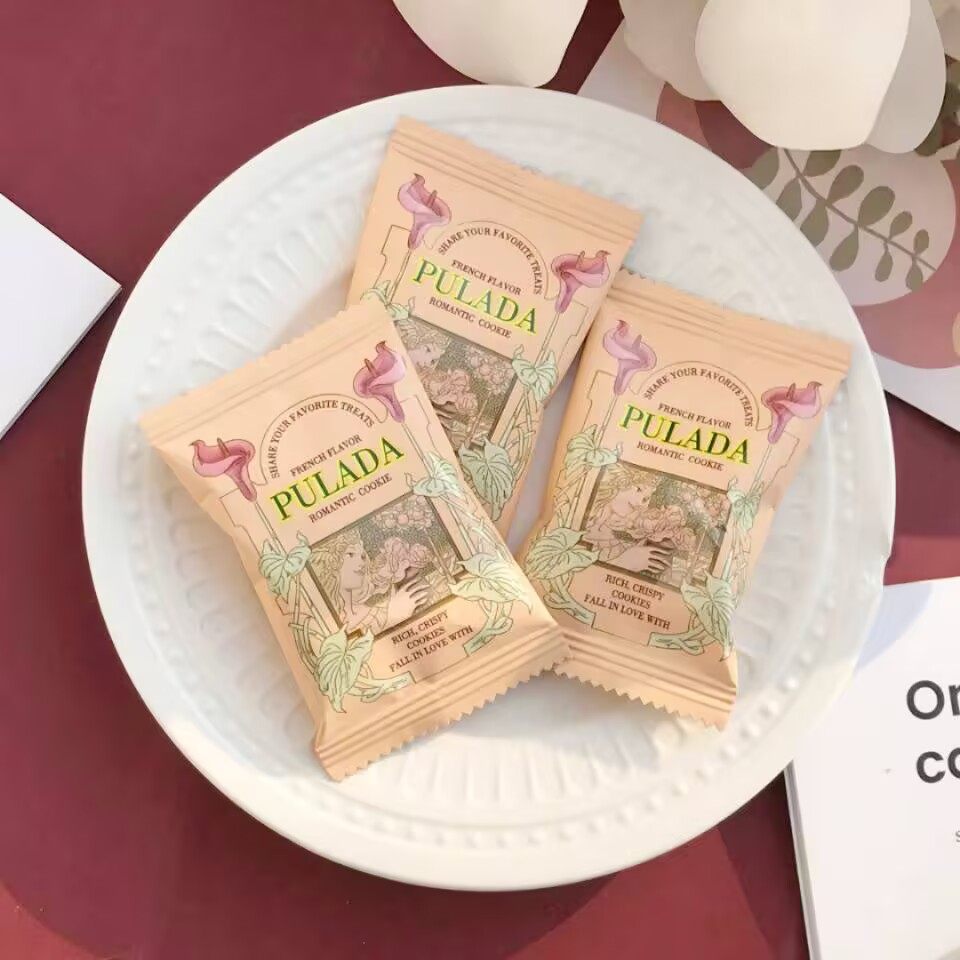 PULADA朴拉达雅典娜曲奇饼干网红爆款结婚喜糖伴手礼休闲办公零食