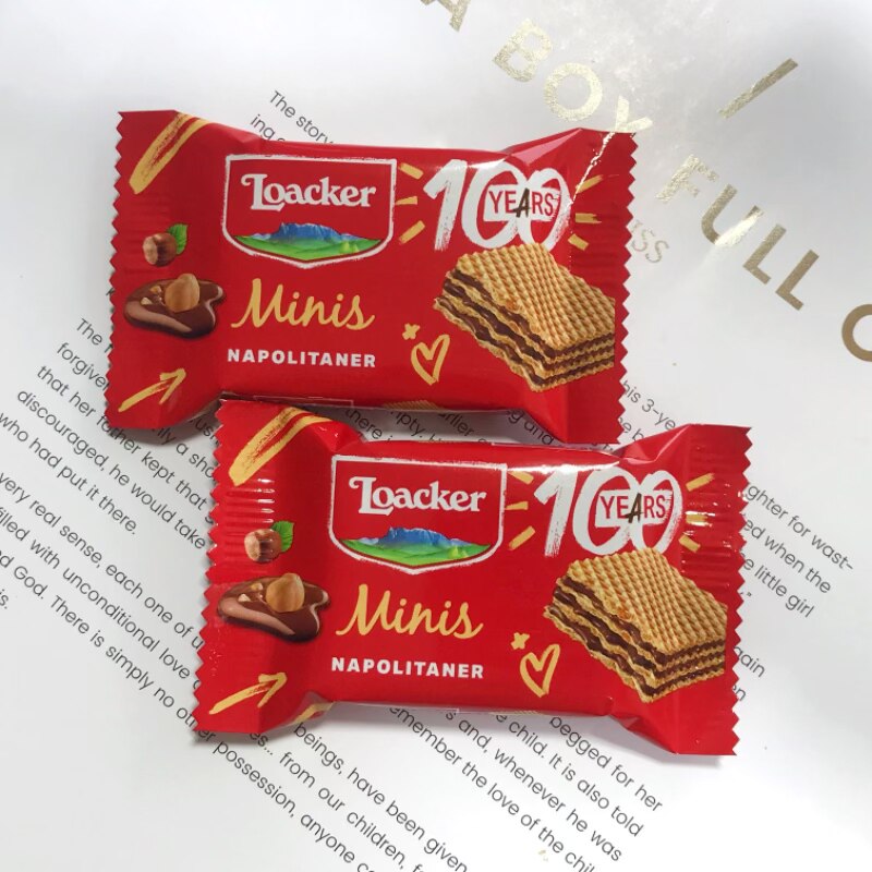 莱家进口威化饼干榛子口味