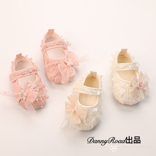 宝宝鞋公主鞋花瓣生日鞋法式