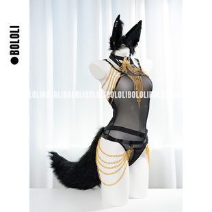 【预售】BOLOLI原创埃及艳后系列绑带内衣阿努比斯cosplay摄影会