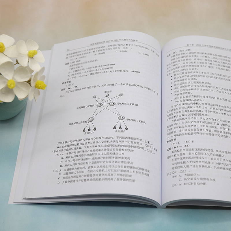网络规划设计师2017至2021年试题分析与解答